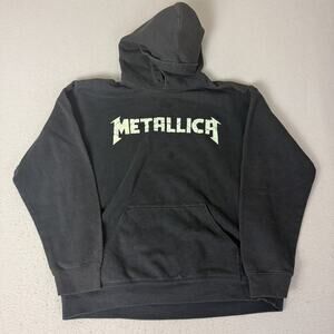 Metallica M72 Santa Clara 2025 Tour Hoodie Levi’s Stadium Black Pullover
